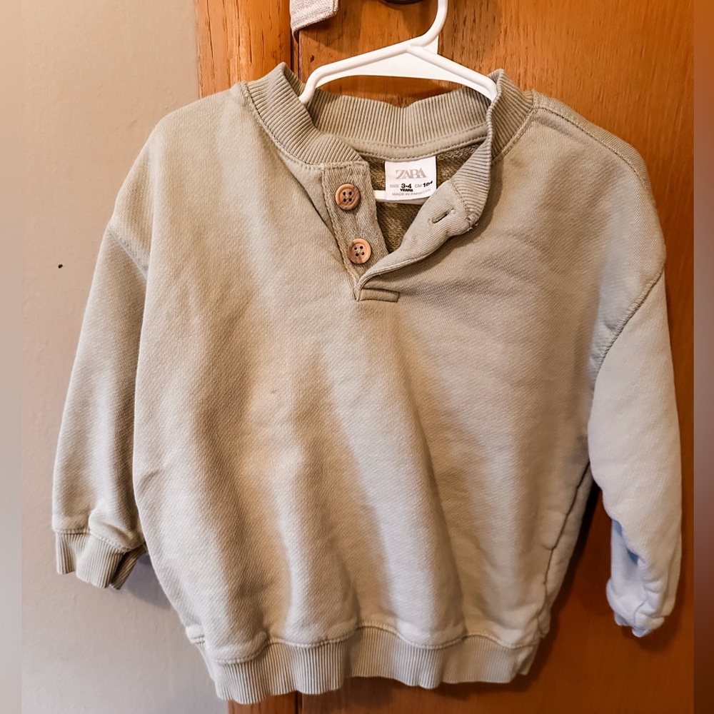 Toddler Zara sweatshirt